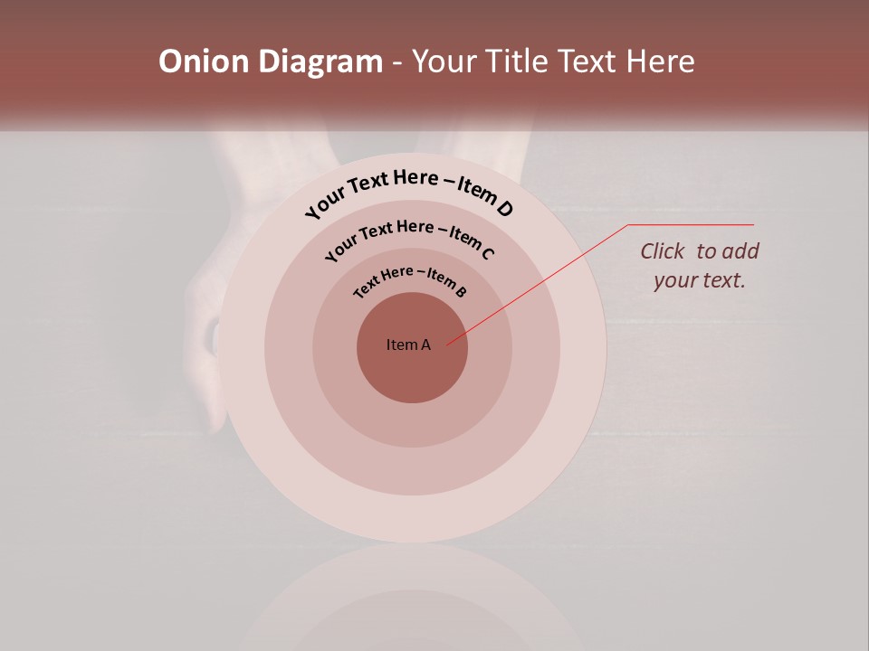 Heart On Coffee Foam In Female Hands PowerPoint Template