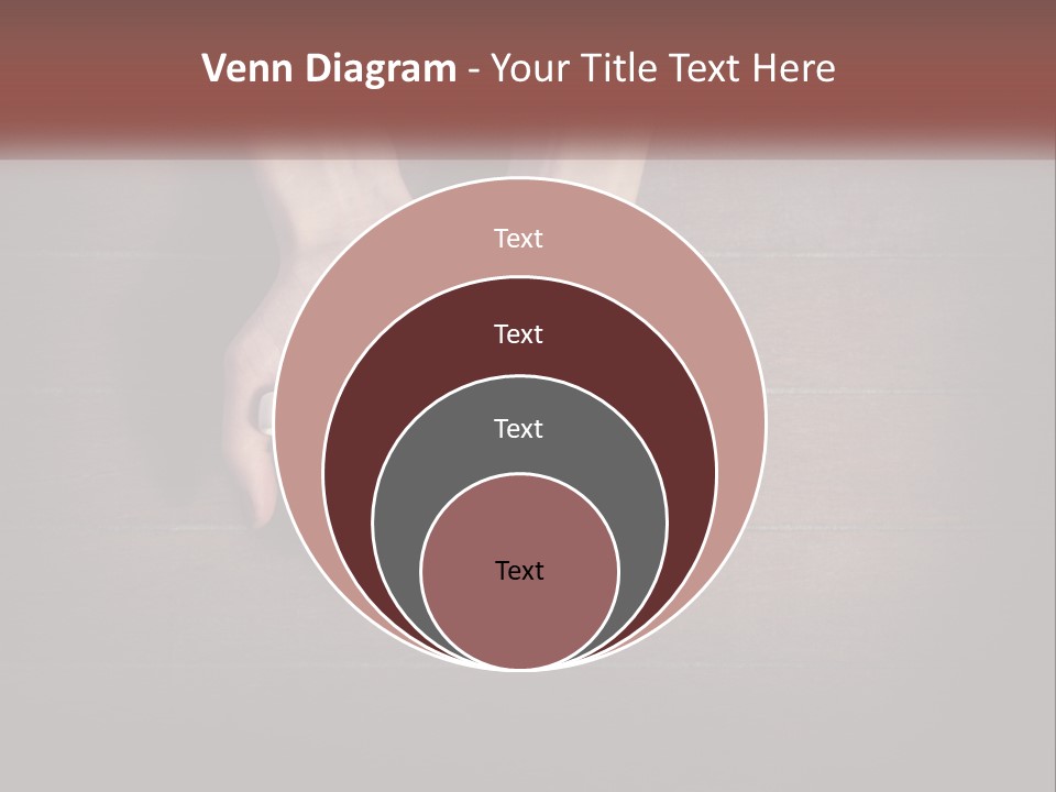 Heart On Coffee Foam In Female Hands PowerPoint Template