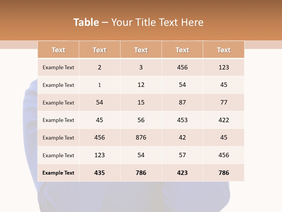 Headache In A Girl PowerPoint Template