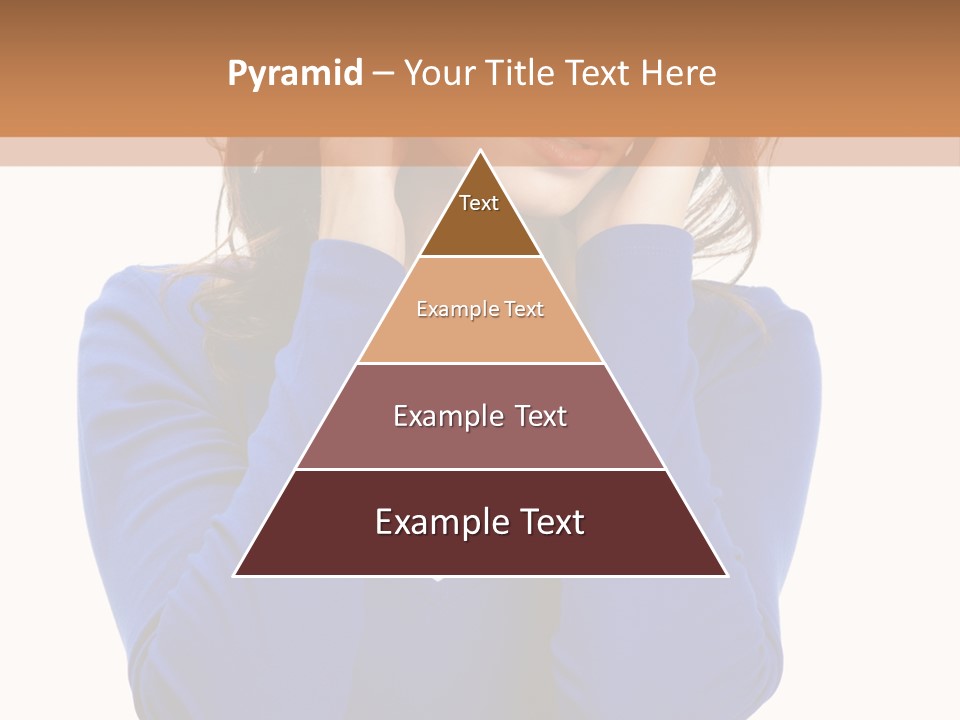 Headache In A Girl PowerPoint Template