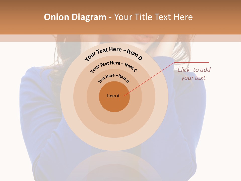 Headache In A Girl PowerPoint Template