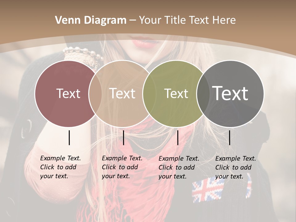 The Girl In The Hat PowerPoint Template