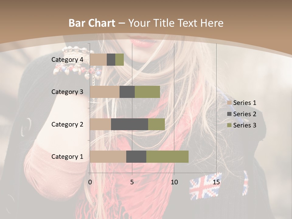 The Girl In The Hat PowerPoint Template