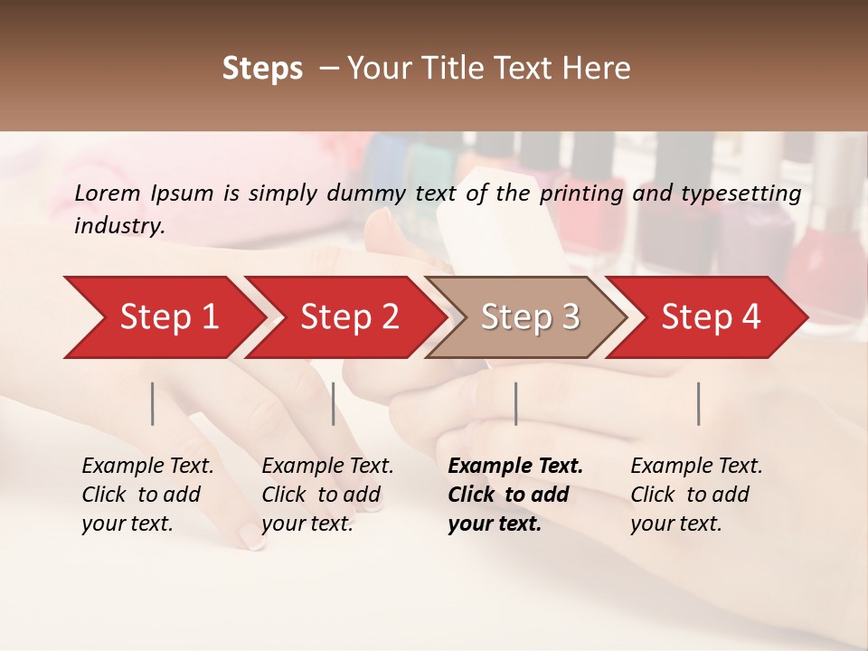 Manicure PowerPoint Template