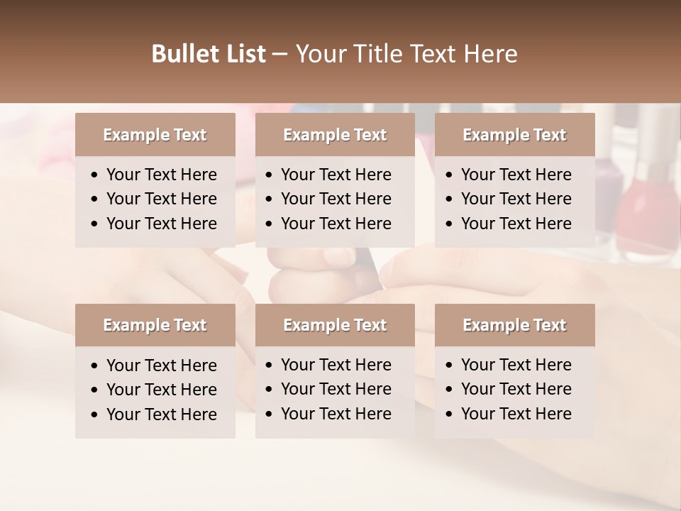 Manicure PowerPoint Template