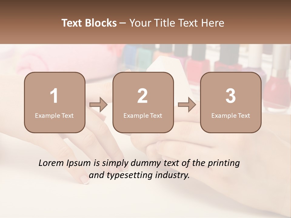 Manicure PowerPoint Template