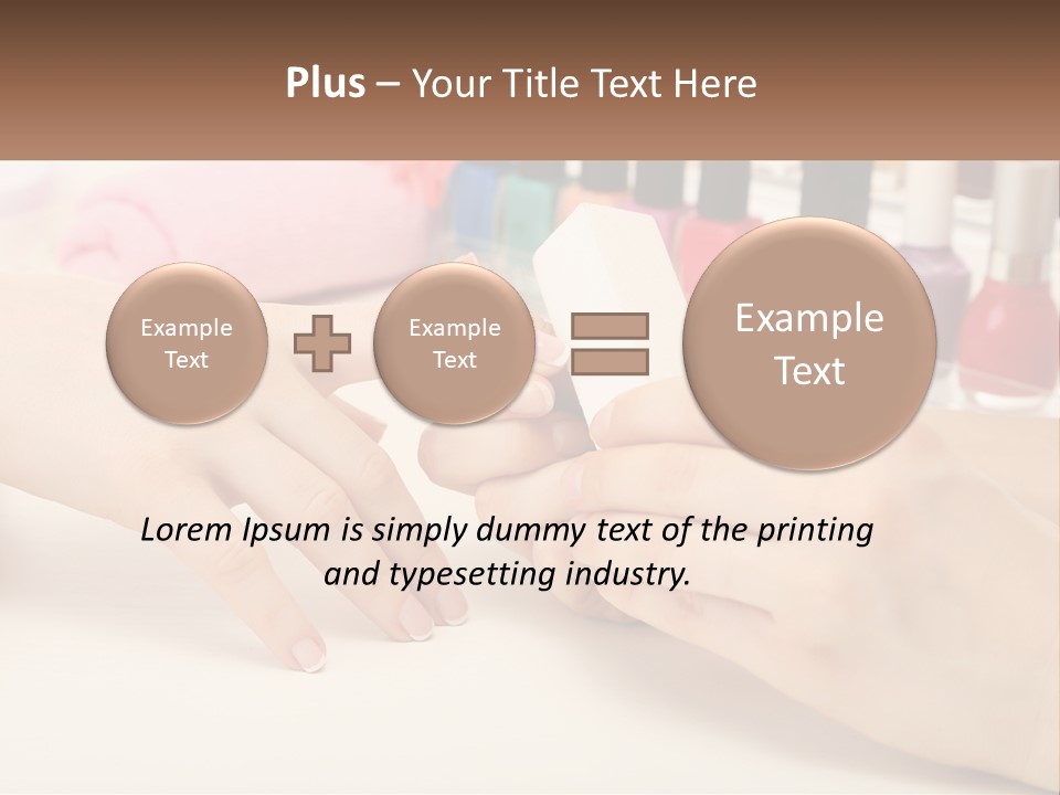 Manicure PowerPoint Template