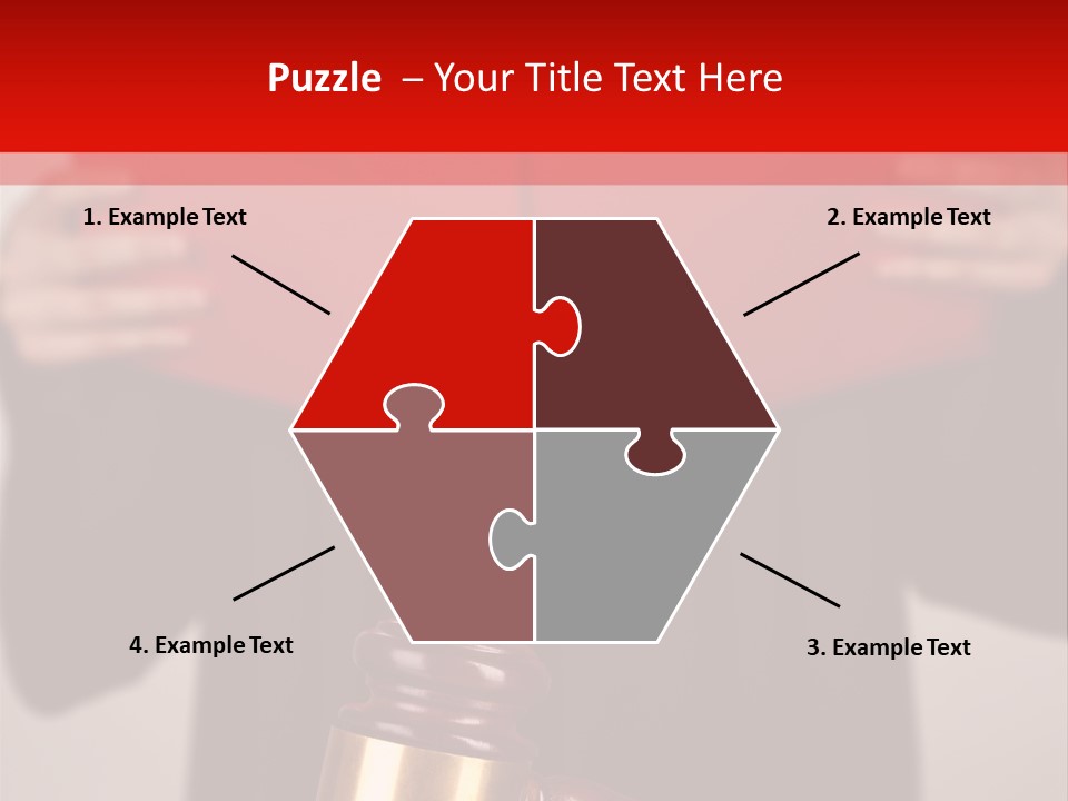 Judgment Of The Judge PowerPoint Template