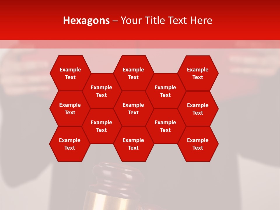 Judgment Of The Judge PowerPoint Template