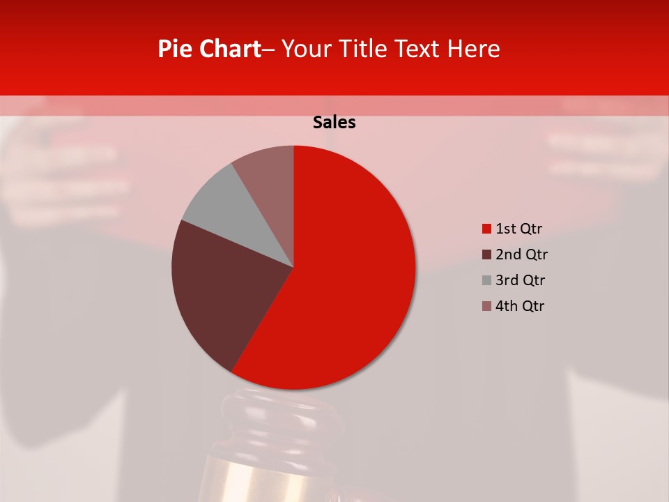 Judgment Of The Judge PowerPoint Template
