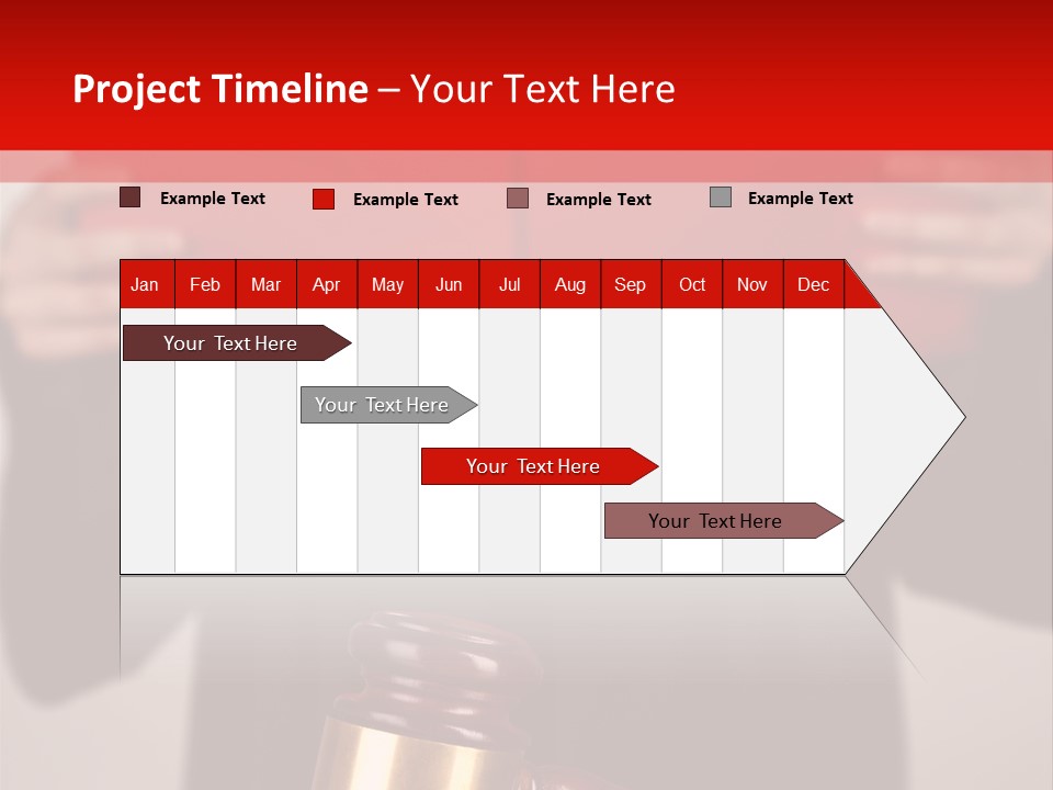 Judgment Of The Judge PowerPoint Template