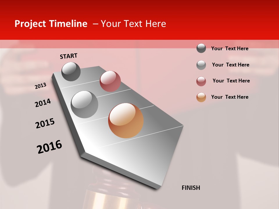 Judgment Of The Judge PowerPoint Template