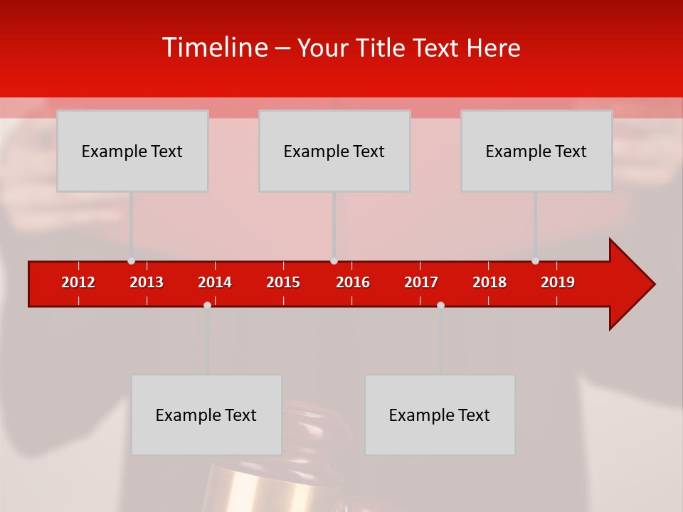 Judgment Of The Judge PowerPoint Template