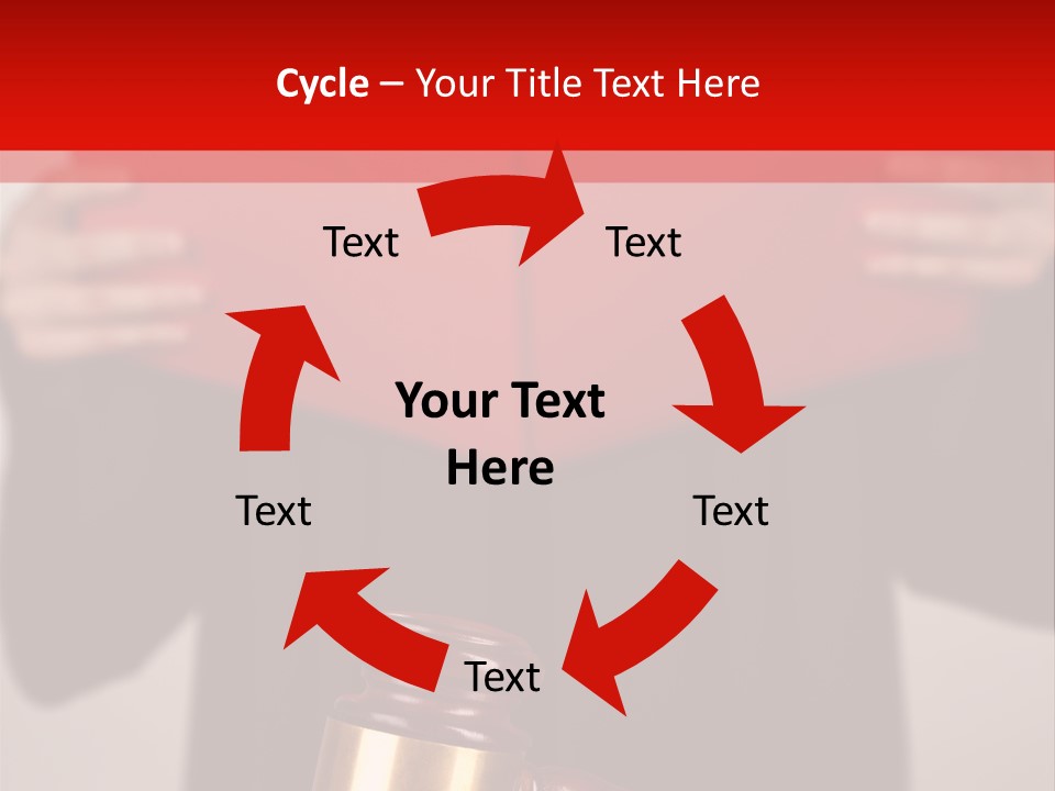 Judgment Of The Judge PowerPoint Template