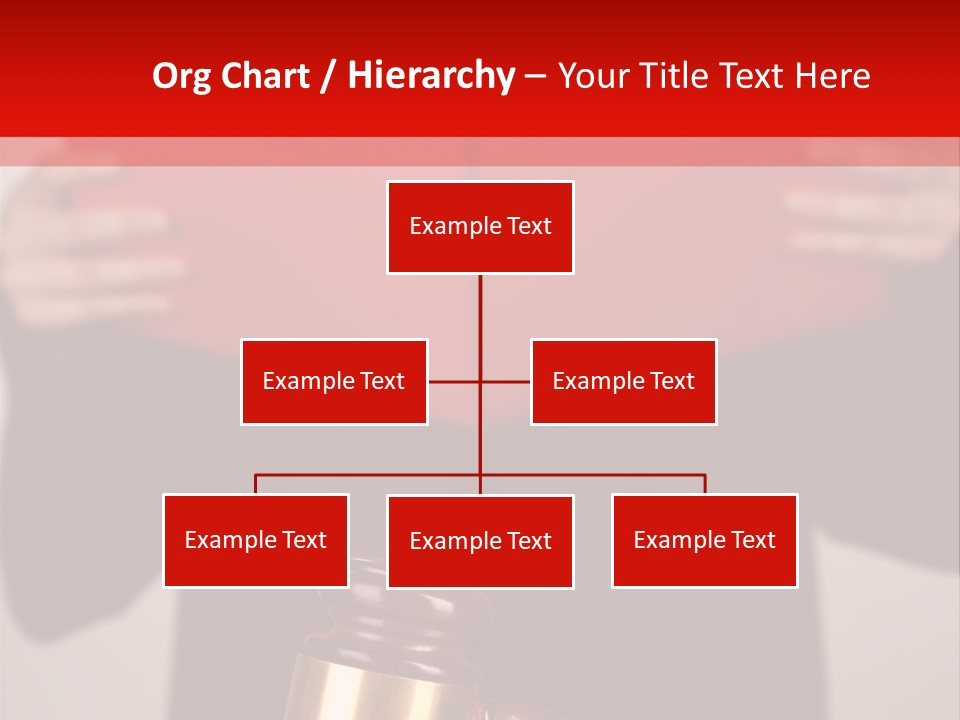 Judgment Of The Judge PowerPoint Template