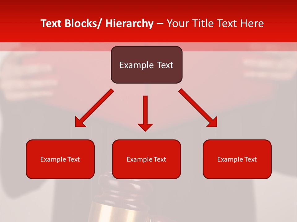 Judgment Of The Judge PowerPoint Template