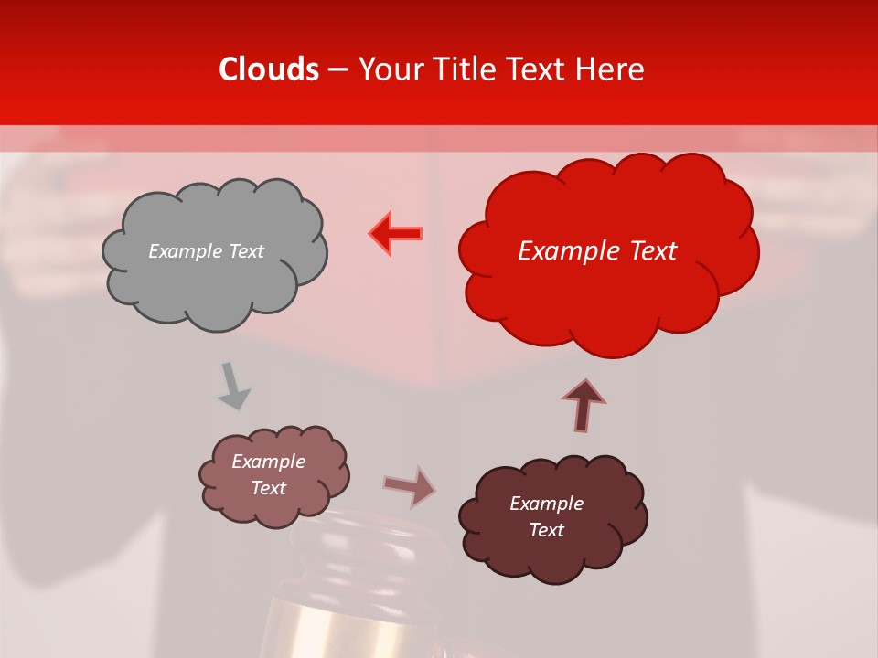 Judgment Of The Judge PowerPoint Template