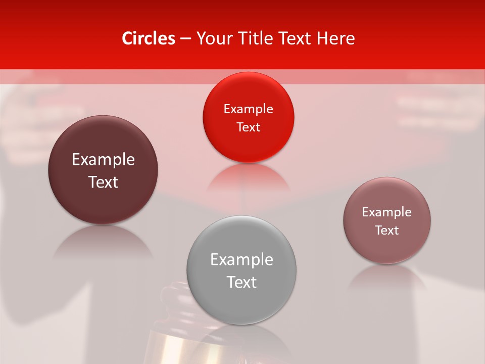 Judgment Of The Judge PowerPoint Template