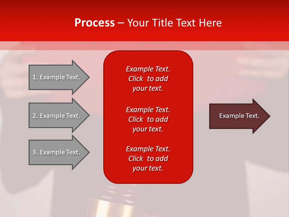 Judgment Of The Judge PowerPoint Template