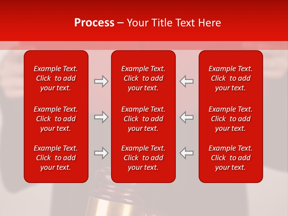 Judgment Of The Judge PowerPoint Template