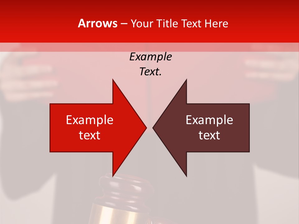 Judgment Of The Judge PowerPoint Template