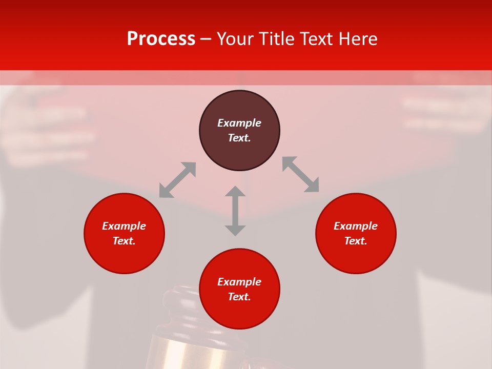Judgment Of The Judge PowerPoint Template