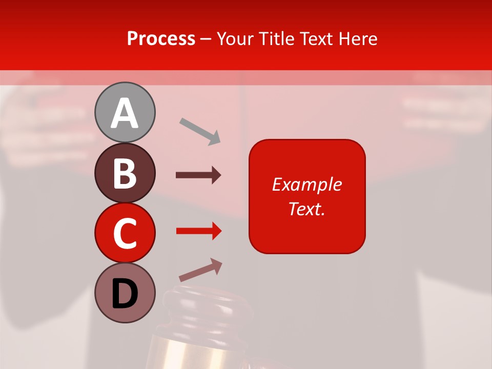 Judgment Of The Judge PowerPoint Template