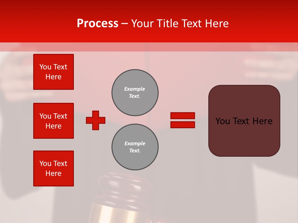 Judgment Of The Judge PowerPoint Template