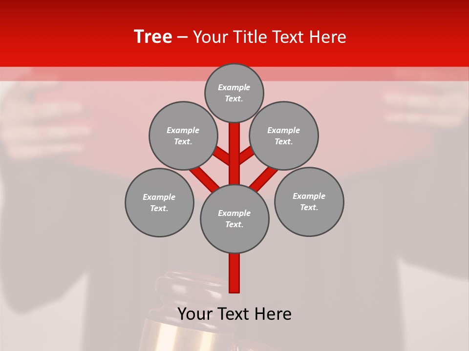 Judgment Of The Judge PowerPoint Template