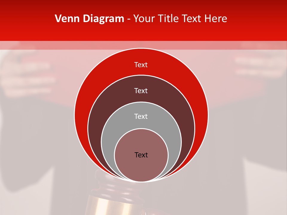 Judgment Of The Judge PowerPoint Template