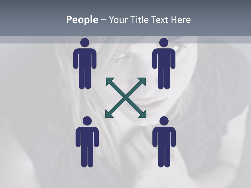 Bullying Girl PowerPoint Template