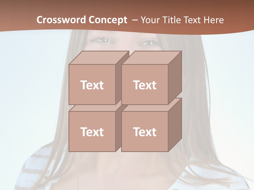 Glad Girl PowerPoint Template