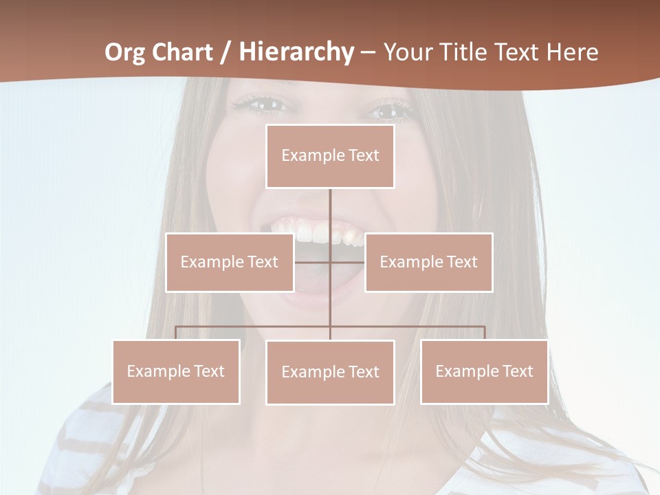 Glad Girl PowerPoint Template