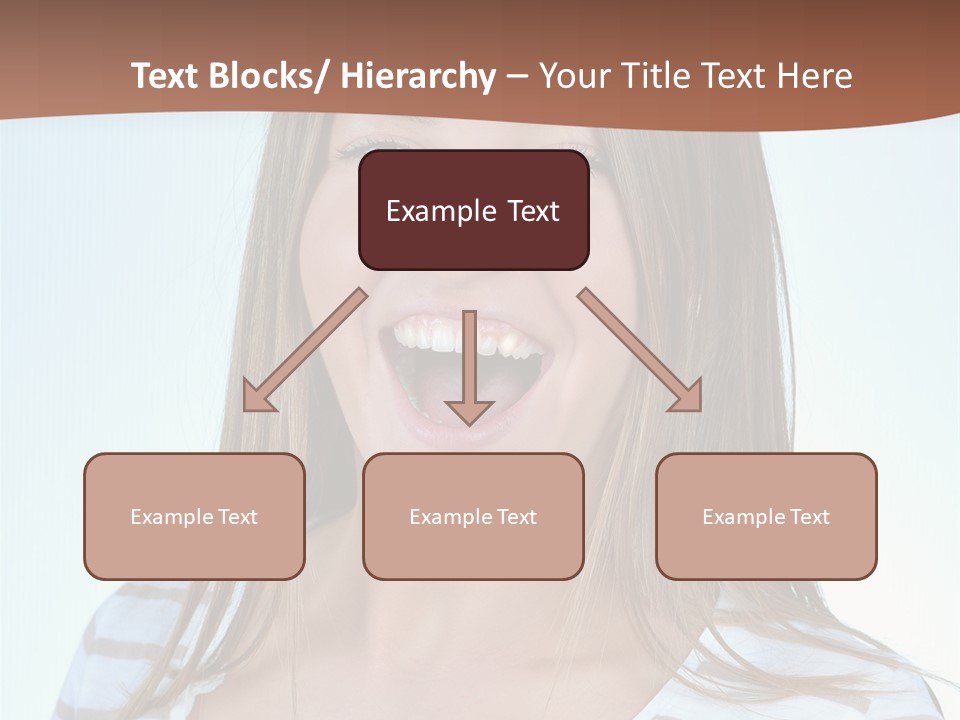 Glad Girl PowerPoint Template