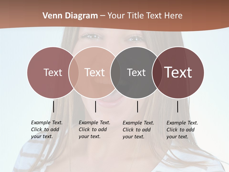 Glad Girl PowerPoint Template