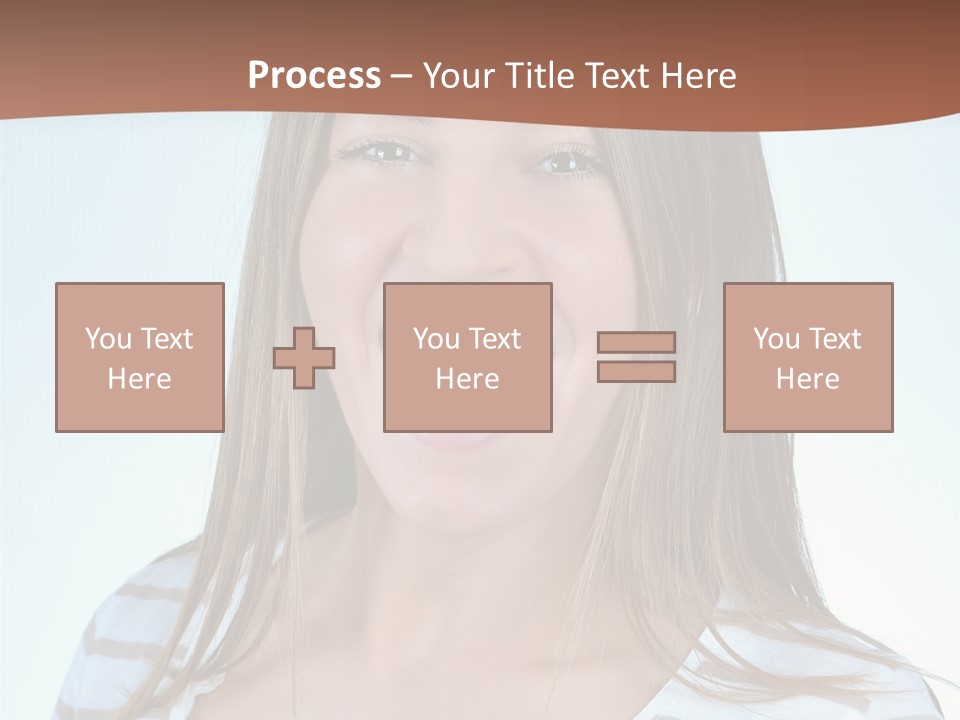 Glad Girl PowerPoint Template