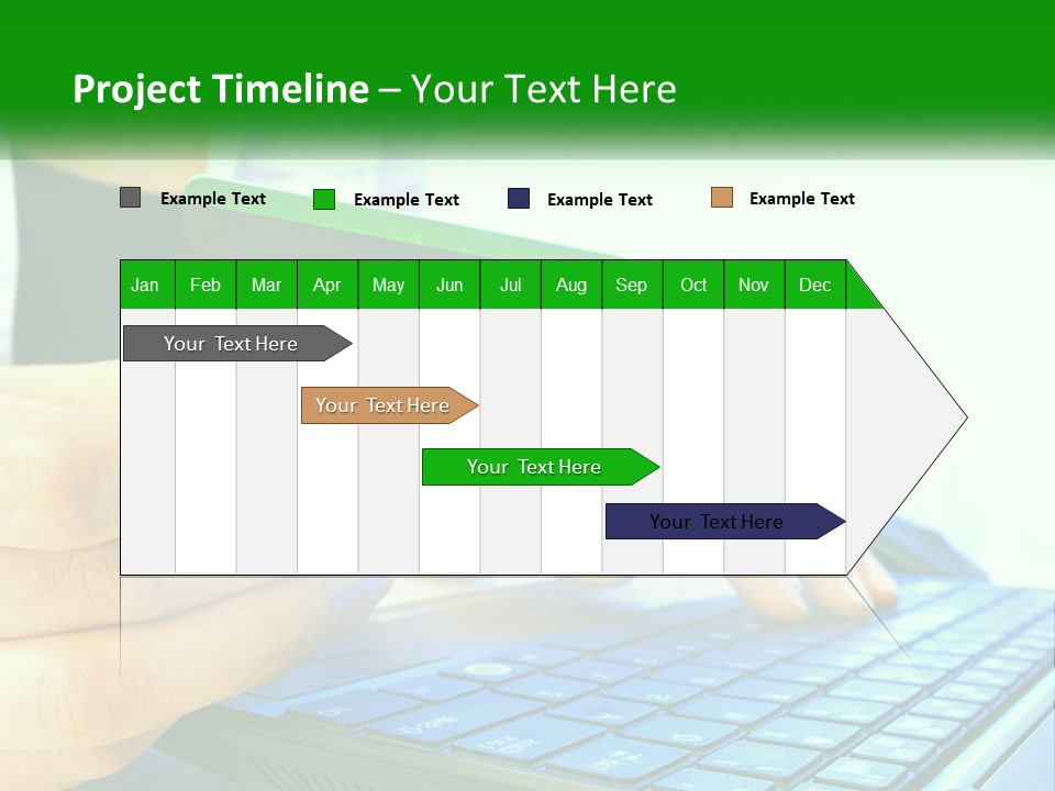 Payment On The Internet By Card PowerPoint Template