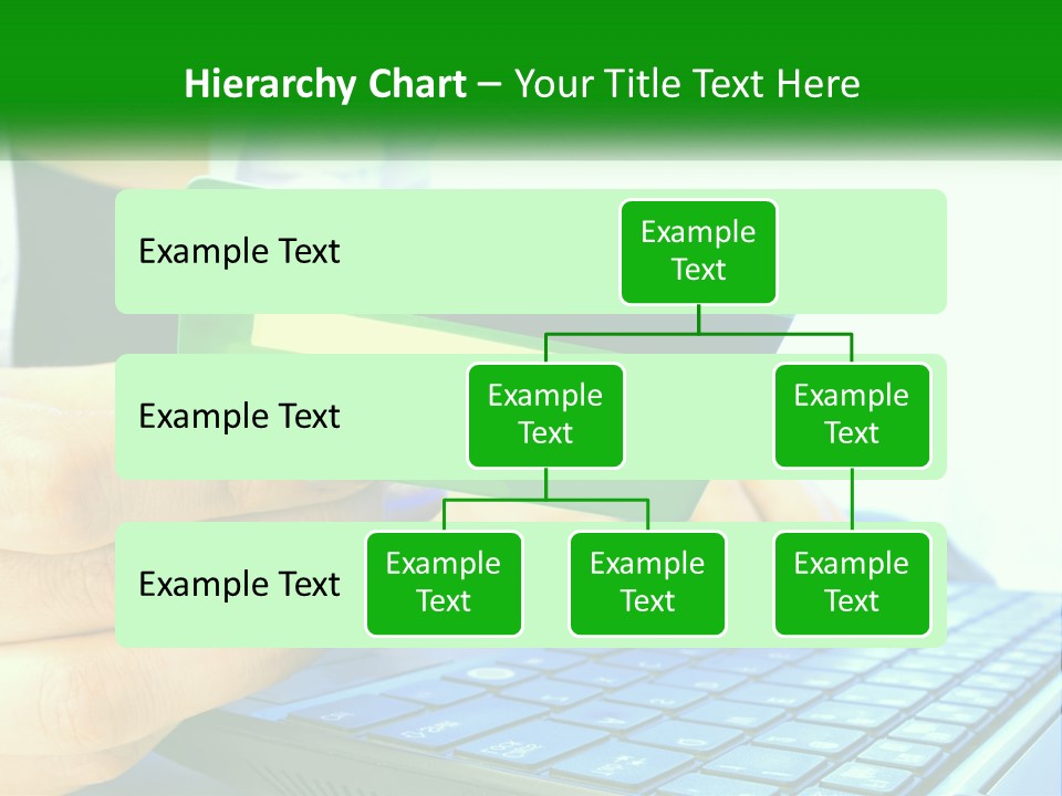 Payment On The Internet By Card PowerPoint Template