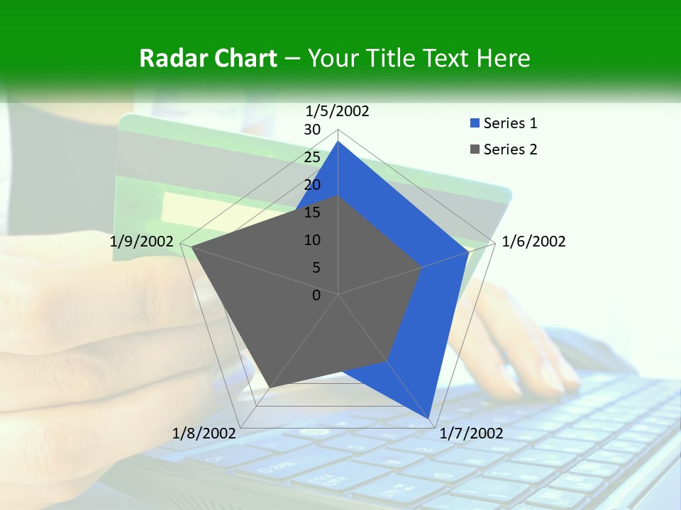 Payment On The Internet By Card PowerPoint Template