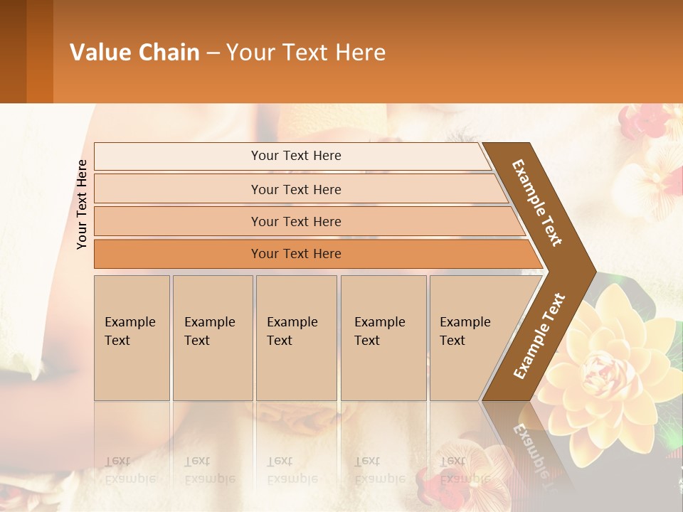 Girl On A Relaxing Massage PowerPoint Template