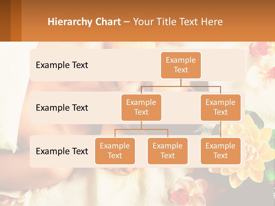 Girl On A Relaxing Massage PowerPoint Template