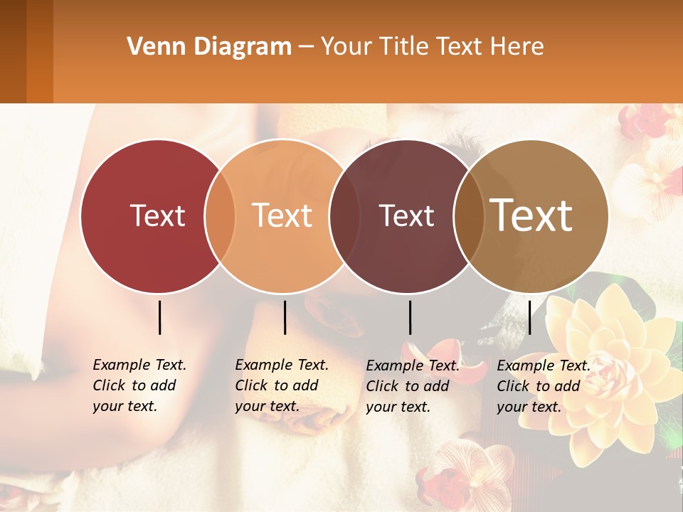 Girl On A Relaxing Massage PowerPoint Template