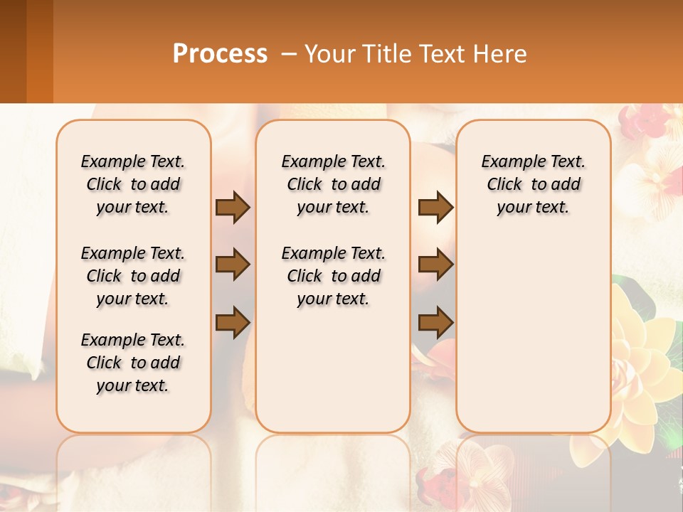 Girl On A Relaxing Massage PowerPoint Template