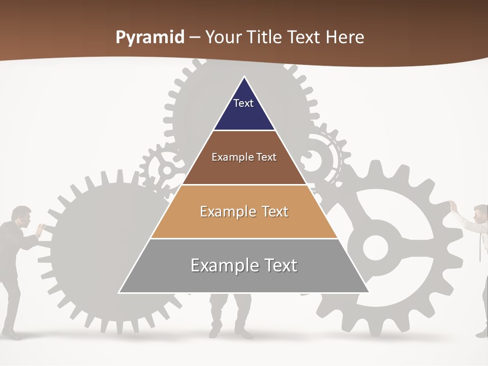 Team Work On The Project PowerPoint Template