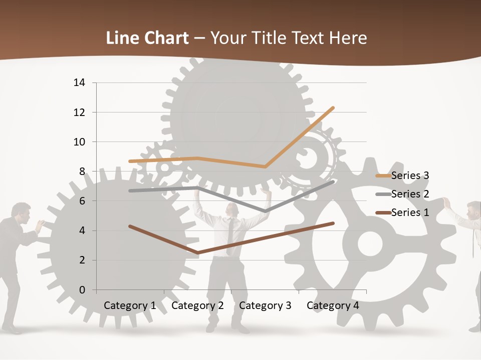 Team Work On The Project PowerPoint Template
