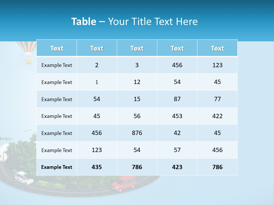 Tourism Around The World PowerPoint Template