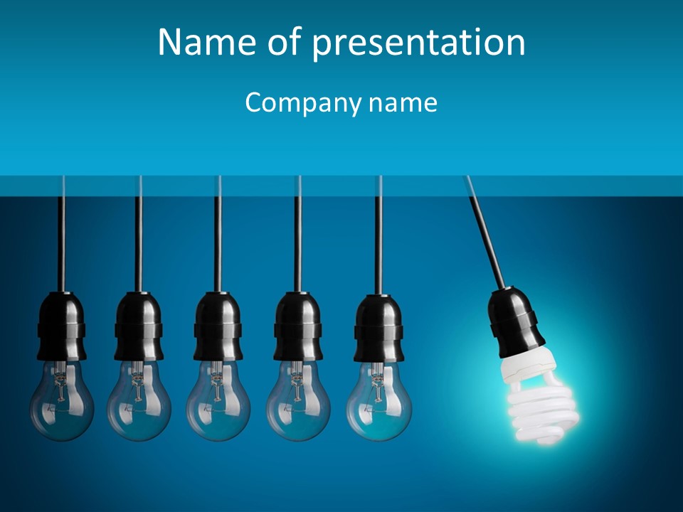 Light Up The Idea PowerPoint Template