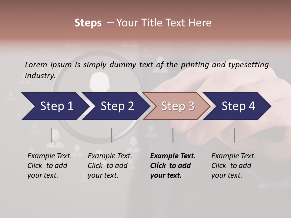 Search For A Person PowerPoint Template
