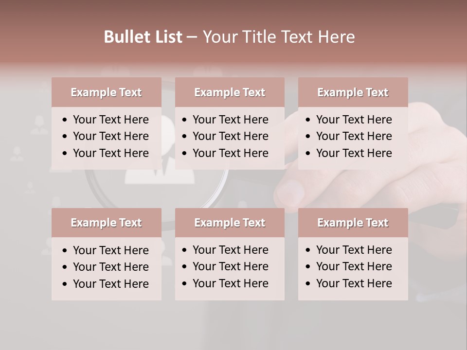 Search For A Person PowerPoint Template