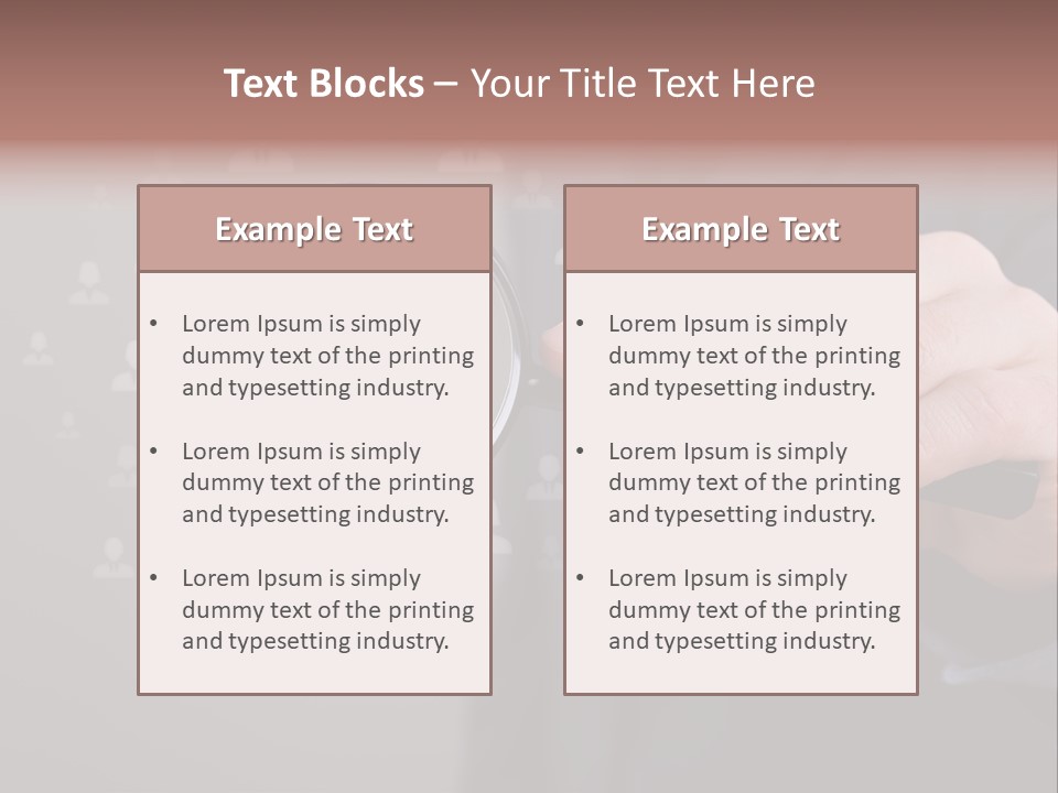 Search For A Person PowerPoint Template